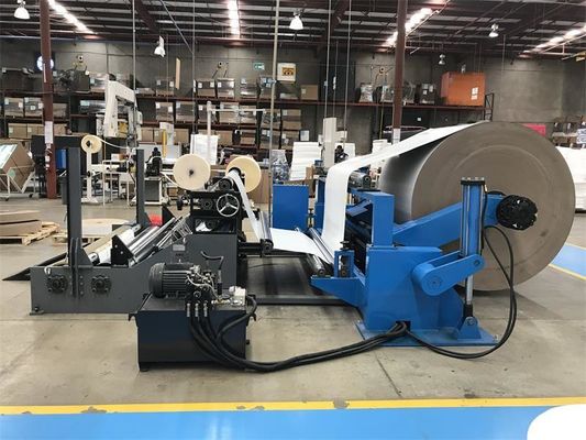 220V 380V 415V Защитник краев бумаги Машина 125 - 600gsm Kraft Rewinder