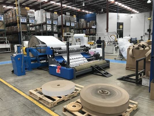 220V 380V 415V Защитник краев бумаги Машина 125 - 600gsm Kraft Rewinder