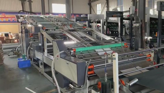 Электропривод 3 в 1 Автоматическая флейта ламинирующая машина BZJ-1600S5