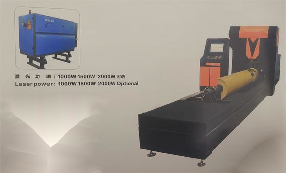2000 Вт вращающаяся линейка для резки лазером 3000 мм Длина резки TSD-RC2000