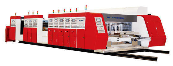 Флексопечать Слоттинг Машина для резки на пленке Управление ПЛК SYKM-HDF-1224